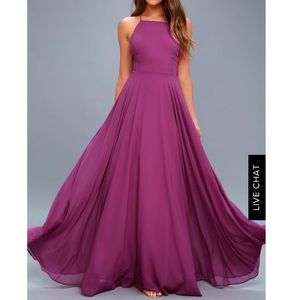 Lulu’s Magenta Mythical Kind of Love Dress